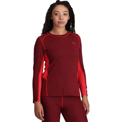 Kari Traa Sval Long- Sleeve In Red