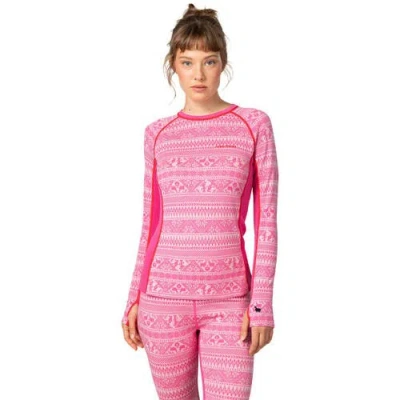 Kari Traa Tale Long-sleeve Top In Pink