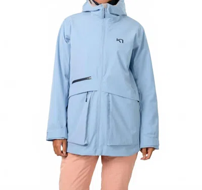 Kari Traa Therese Jacket In Iris In Blue