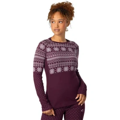 Kari Traa Vilma Long-sleeve Baselayer In Purple