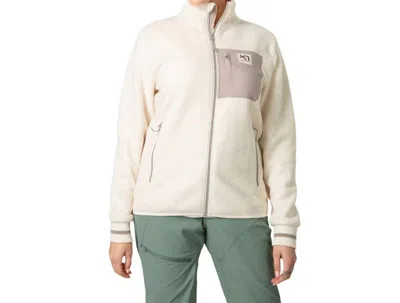 Kari Traa Women's Rothe Midlayer Jacket In Bjerk In White