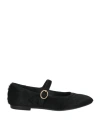 Karida Woman Ballet Flats Black Size 6 Leather