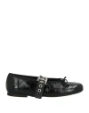 Karida Woman Ballet Flats Black Size 7 Leather