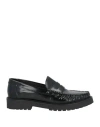 Karida Woman Loafers Black Size 10 Leather