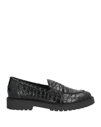 Karida Woman Loafers Black Size 11 Leather