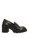 Karida Woman Loafers Charcoal Size 7 Leather