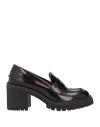 Karida Woman Loafers Dark Brown Size 7 Leather