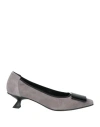 Karida Woman Pumps Grey Size 6 Leather