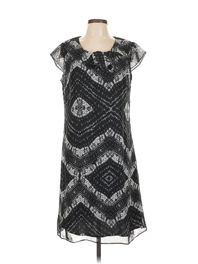 Pre-owned Karin Stevens Casual Dress In Gray