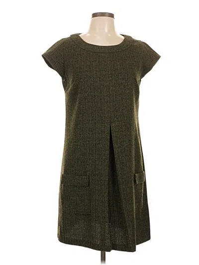 Pre-owned Karin Stevens Casual Dress In Green
