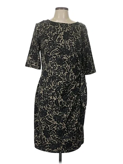 Pre-owned Karin Stevens Cocktail Dress In Black