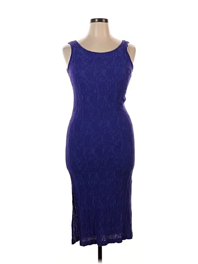 Pre-owned Karin Stevens Cocktail Dress In Blue