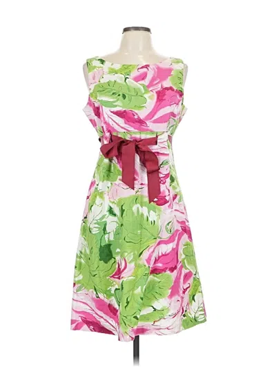 Pre-owned Karin Stevens Cocktail Dress In Pink