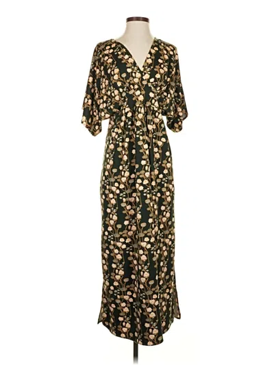 Pre-owned Karina Casual Dress In Gold