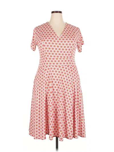 Pre-owned Karina Casual Dress In Pink