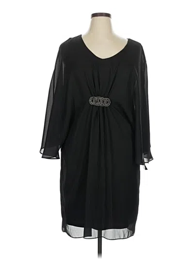 Pre-owned Karina Cocktail Dress In Black