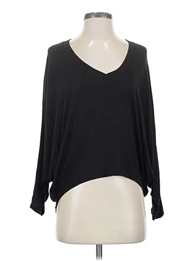 Pre-owned Karina Grimaldi 3/4 Sleeve T-shirt In Black