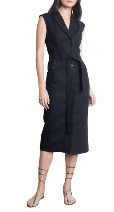 Karina Grimaldi Airim Dress In Black