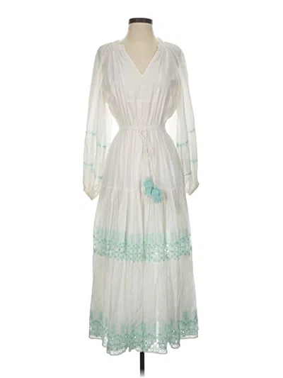 Pre-owned Karina Grimaldi Casual Dress In Ivory