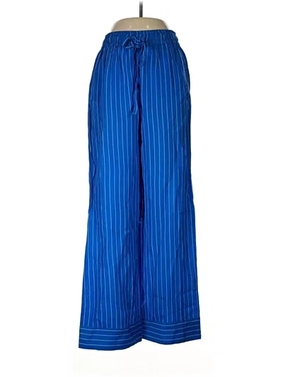 Pre-owned Karina Grimaldi Casual Pants In Blue