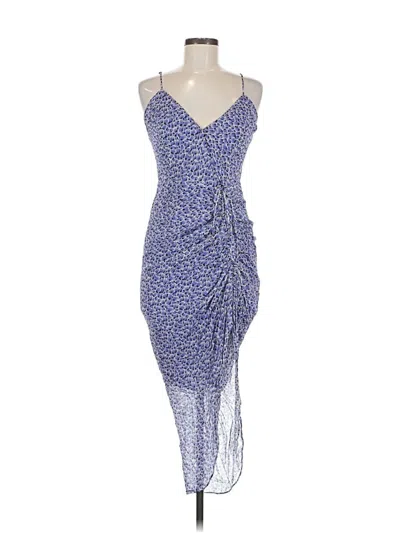 Pre-owned Karina Grimaldi Cocktail Dress In Blue