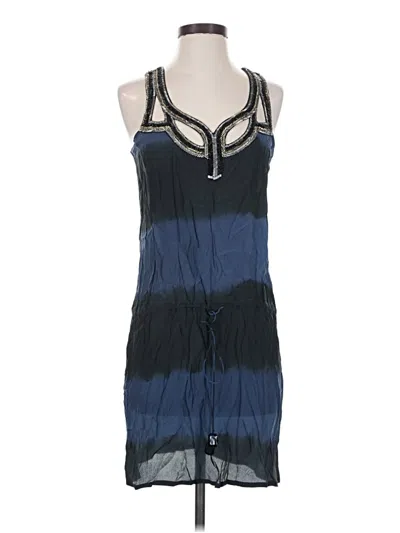 Pre-owned Karina Grimaldi Cocktail Dress In Blue