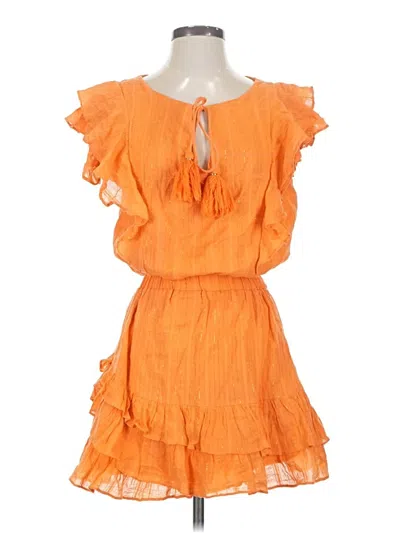 Pre-owned Karina Grimaldi Cocktail Dress In Orange