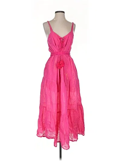 Pre-owned Karina Grimaldi Cocktail Dress In Pink