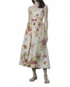 Karina Grimaldi Greta Dress In White In White
