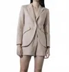 Karina Grimaldi Hallie Shorts In Latte In Brown