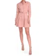 Karina Grimaldi Jolene Mini Dress In Dusty Rose