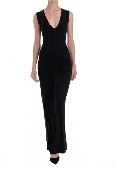 Karina Grimaldi Julia Maxi Dress In Black
