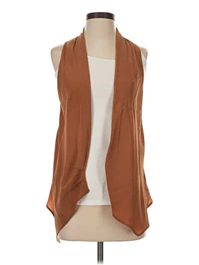 Pre-owned Karina Grimaldi Kimono In Brown