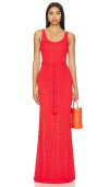 KARINA GRIMALDI GIULIA KNIT MAXI DRESS