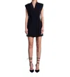 Karina Grimaldi Mila Mini Dress In Black In Black
