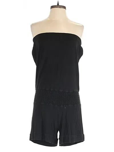 Pre-owned Karina Grimaldi Romper In Black
