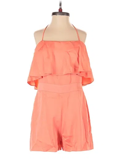 Pre-owned Karina Grimaldi Romper In Orange