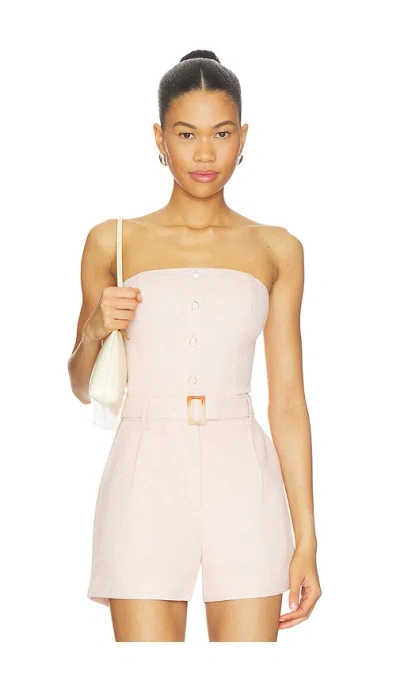 Karina Grimaldi Suri Bodysuit In Pink