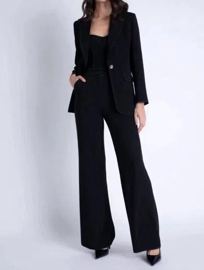 Karina Grimaldi Zoe Blazer In Black