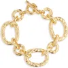 Karine Sultan Bold Link Bracelet In Gold