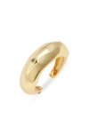 Karine Sultan Bubble Textured Ring In Gold