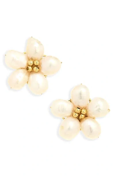 Karine Sultan Butterfly Cluster Stud Earrings In Gold
