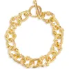 Karine Sultan Chunky Chain Bracelet In Gold