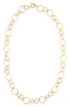 Karine Sultan Freeform Long Necklace In Gold