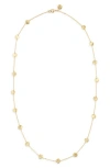 Karine Sultan Mini Coin Station Necklace In Gold