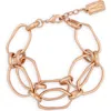 Karine Sultan Multilayer Chain Bracelet In Gold