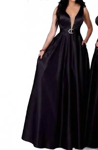 Karishma Creations Women's Prom Dress In Black