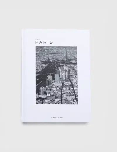 Karl Hab 24h Paris Books Hard Cover In White