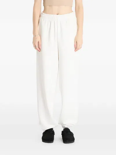 Karl Kani Elasticated-waist Track Pants In White