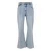 Karl Kani Jeans  Og Denim Flared Pants In Light